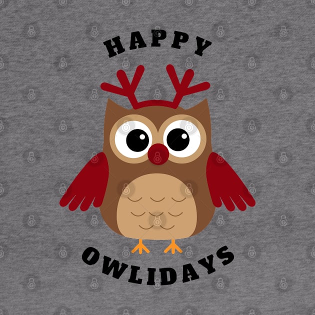 Happy Owlidays by Mysticalart